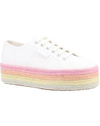 Superga - 2790 Rope 100% Cotton /Candy Multicolour Trainers - Lyst