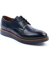 Base London - Joe Leather Brogues Shoes - Lyst