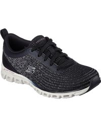 Skechers - Glide-Step Head Start 104325-Bkw Lace Up Shoes - Lyst