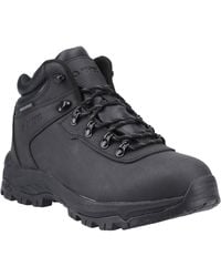 Hi-Tec - Eurotrek Lite Waterproof Faux Leather Hiking Boots - Lyst
