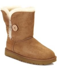UGG Bailey Button Ii Chestnut Twinface Boot - Brown