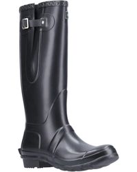 Cotswold - Windsor Welly Rubberen Zwarte Regenlaarzen - Lyst