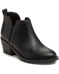 Rocket Dog - York Synthetic Heeled Ankle Boots - Lyst