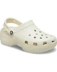 Crocs™ - Classic Platform Classic Platform Sabots En Os - Lyst