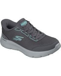 Skechers - Go Walk Flex Mabel Textile Trainers - Lyst