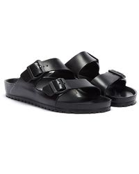 Birkenstock - Sandales arizona essentials eva noires - Lyst