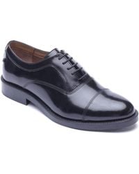 Base London - Roma Leather Oxford Shoes - Lyst