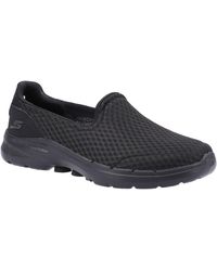 Skechers - Go Walk 6 124508-Bbk Slip On Shoes - Lyst
