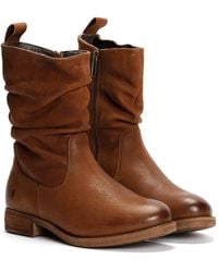 Hush Puppies - Emilia Leder Stiefeletten - Lyst