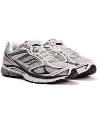 Saucony - Progrid Guide 7 Fog/Naval Trainers - Lyst