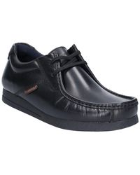 Base London - Event Leather Lace-Up Shoes - Lyst