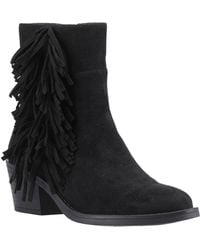 Rocket Dog - Yankee Faux Suede Heeled Ankle Boots - Lyst
