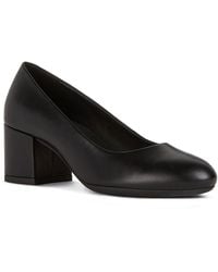 Geox - D Eleana A Tacchi Neri Da Donna - Lyst