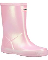 HUNTER - First Nebula Rubber Bella Wellington Boots - Lyst