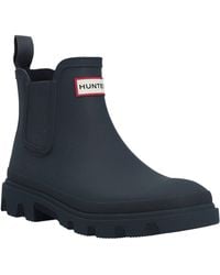 HUNTER - Downpour Chelsea Rubber Wellington Boots - Lyst
