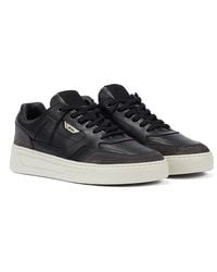 BOSS - Baltimore Tennis Men's Charcoal Trainers - Lyst