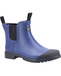 Cotswold - Blenheim Bottes En Caoutchouc Bleu . - Lyst