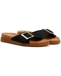 TOMS - Marin Slide Canvas Sandals - Lyst