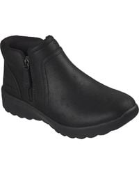 Skechers - Lovely Vibe Forever Mine Textile Boots - Lyst