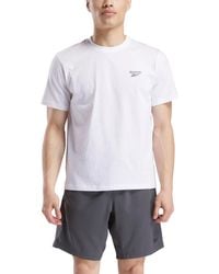 Reebok - Cody Crew Neck Tee Cotton Short Sleeve T-Shirts - Lyst