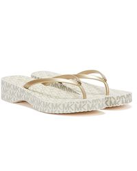 michael kors flip flops sale