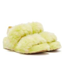 UGG Oh Yeah Spots Slippers - Yellow