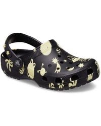 Crocs™ - Classic Graphic Synthetic Clogs - Lyst