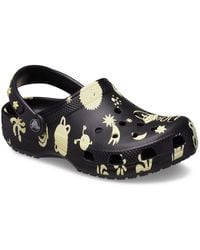 Crocs™ - Classic Graphic Synthetic Clogs - Lyst