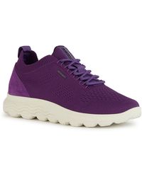 Geox - D Spherica a Leder-sneaker - Lyst