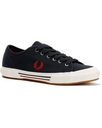 Fred Perry - B708 Vintage Tennis Canvas Trainers - Lyst