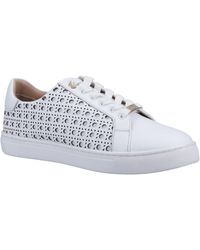 Dune - Ease Leather Trainers - Lyst