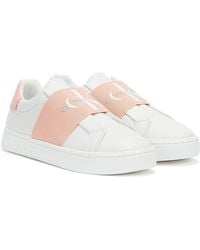 Calvin Klein Jeans Cupsole Elastic Bright White / Blossom - Pink