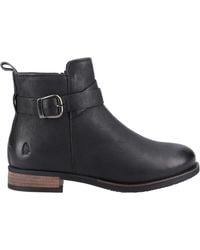 Hush Puppies - Elise Farbe Lederstiefel - Lyst