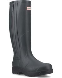 HUNTER - Balmoral Mk Ii Boot Rubber Dark/ Wellington Boots - Lyst