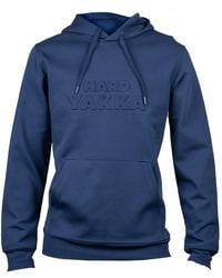 Hard Yakka - Embossed Pullover Cotton Hooded Sweatshirt - Lyst