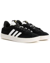 adidas - Vl Court 3.0 Leather Trainers - Lyst