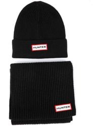 HUNTER - Jura Beanie Hat & Scarf Boxset Acrylic - Lyst