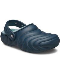 Crocs™ - Classic Lined Overpuff Synthetic Nightfall Clogs - Lyst