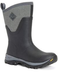 Muck Boot - Arctic Ice Mid Agat Rubber/ Geometric Wellington Boots - Lyst