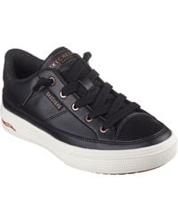 Skechers - Arch Fit Arcade On My Way 177189-Blk Lace Up Shoes - Lyst