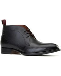 Base London - Wallis Leather Ankle Boots - Lyst