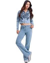 Ed Hardy - Cross And Thorn Flared Joggers - Lyst