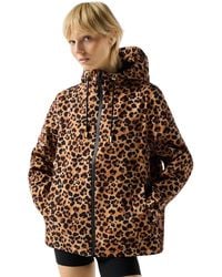 HUNTER - Original Waterproof Printed Multicoloured Rain Jacket - Lyst