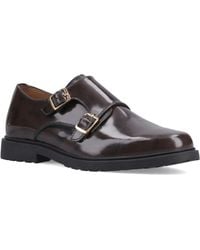 Hush Puppies - Verity Hi-Shine Leather Chocolate Shoes - Lyst