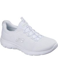 Skechers - Summits Summer Blush Textile Trainers - Lyst