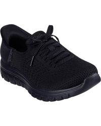 Skechers - Graceful First Blush Textile Trainers - Lyst