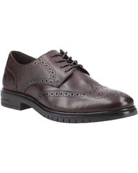 Hush Puppies - Santiago Leather Brogues Shoes - Lyst