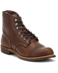 Red Wing Iron Ranger Brown Amber Mens Boots