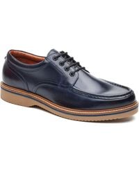 Base London - Langdon Leather Boat Shoes - Lyst
