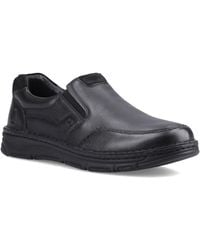 Hush Puppies - Franco Slip On Leather Loafers - Lyst